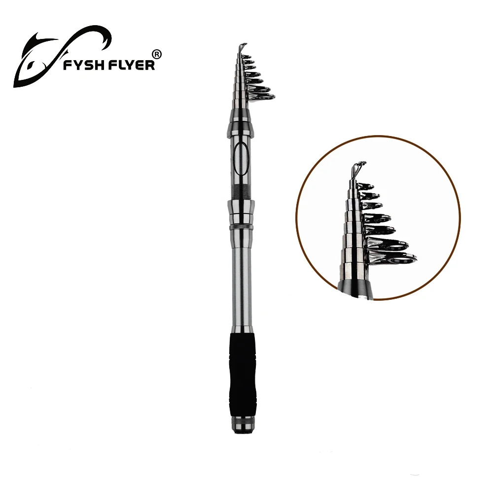 Телескопическое спиннинговое удилище выдвижная удочка телескопические