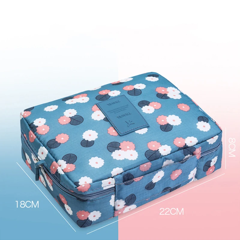 Многофункциональная косметичка дорожная на молнии прозрачный чехол для макияжа