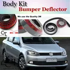 Бампер, дефлектор губ для Volkswagen VW Gol Parati Pointer Saveiro Voyage G2 G3 G4 G5, юбка спойлеракомплект кузоваполоса