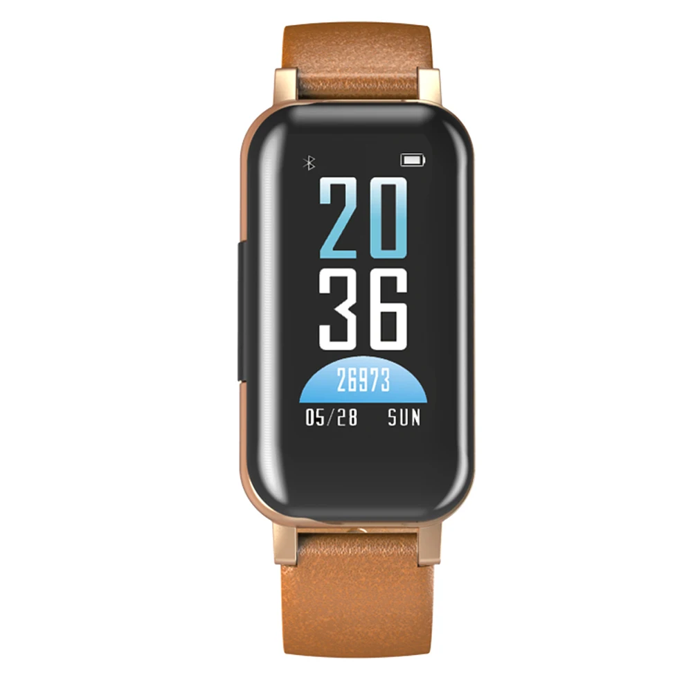 Хорошее качество смарт часы с наушниками спортивный мониторинг сердечного ритма