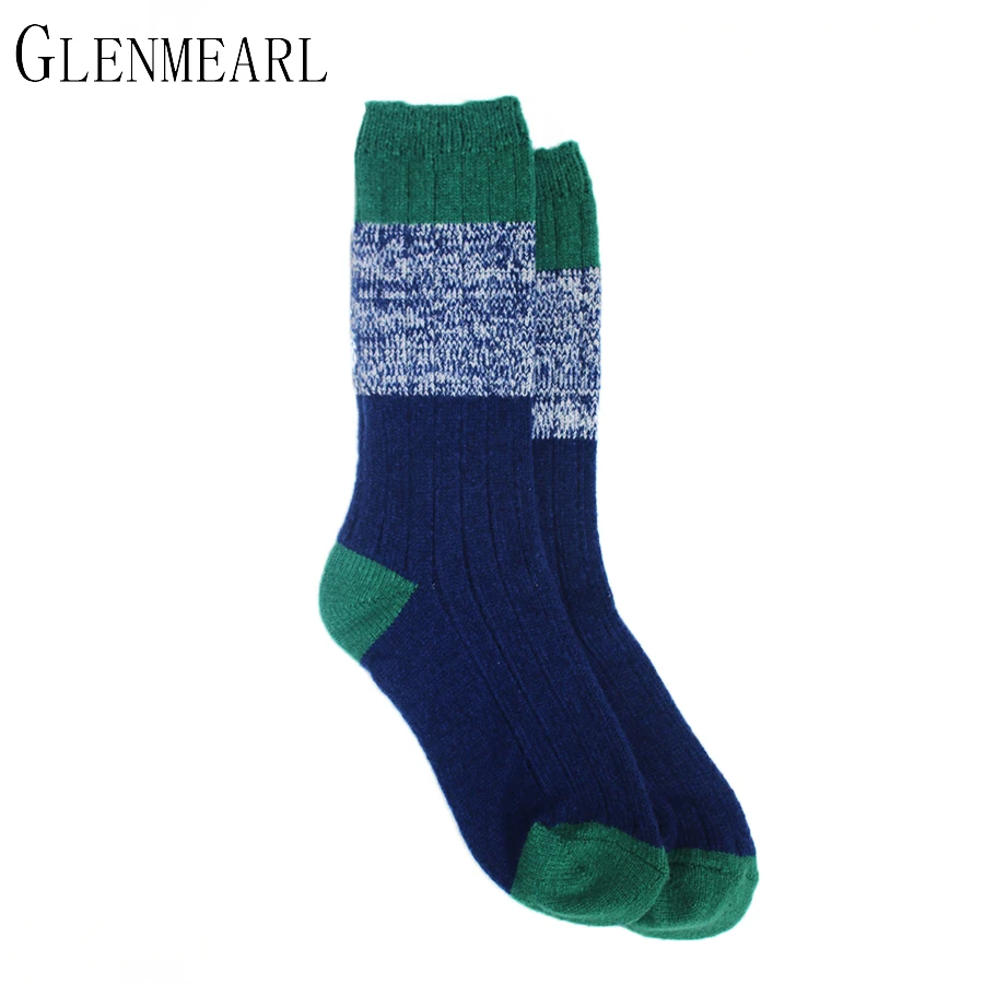 Высококлассные Брендовые женские носки осенние зимние модные мягкие теплые