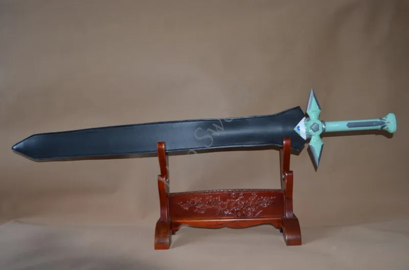 Kirito Kirigaya Dark Repulser меч кожаный футляр лезвие из натуральной стали реквизит для