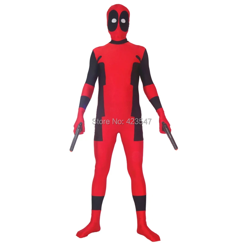 Newest Hot Deadpool Spandex Costumes Halloween Party Cosplay zentai suit DCC3254 | Тематическая одежда и униформа