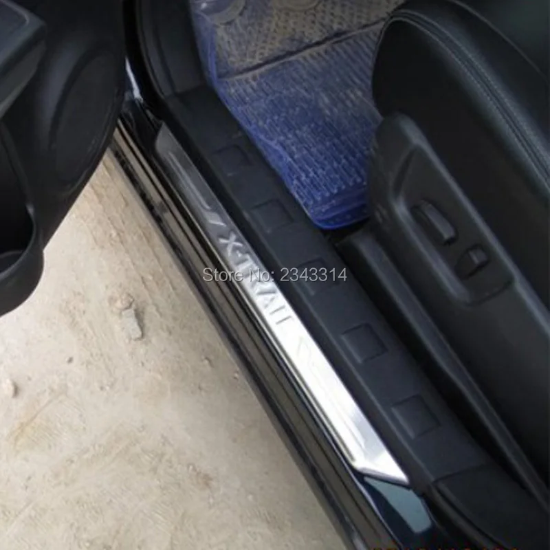Для 2008 2012 2013 Nissan X Trail XTrail T31 накладка из нержавеющей стали Накладка на порог