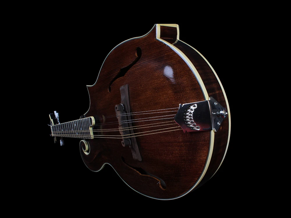 Mandola L5 верх из твердой ели/задняя Дека из огненного клена& борта/мандолин