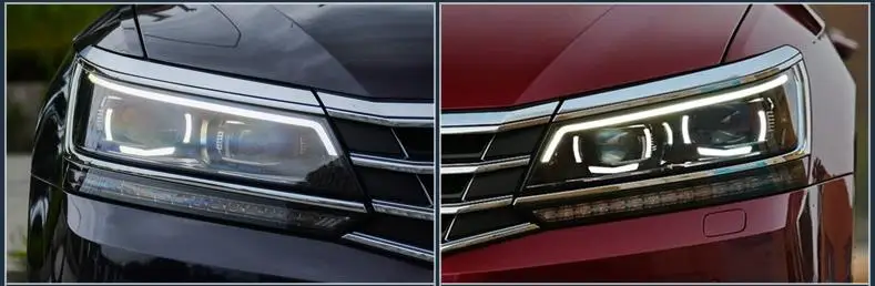 Передняя фара фары для Volkswagen Passat- светодиодный фонарь DRL 2011