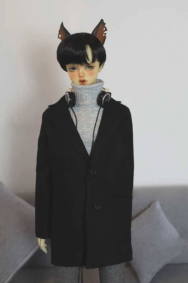 

BJD doll clothes wool coat for 1/3 1/4 BJD DD SD MSD SD17 Uncle SSDF doll clothes doll accessory 4 color for choose