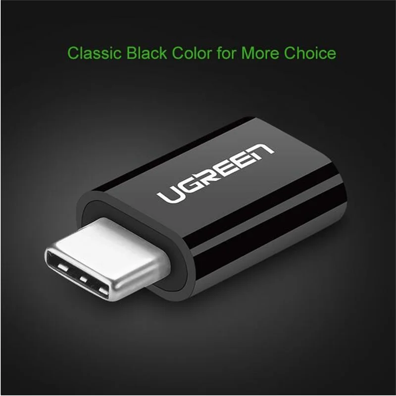 Ugreen micro usb адаптер micro usb to usb c адаптер для samsung s8 s9 sony huawei p20 xiaomi 5 6 8 Тип c зарядное устройство преобразователь otg