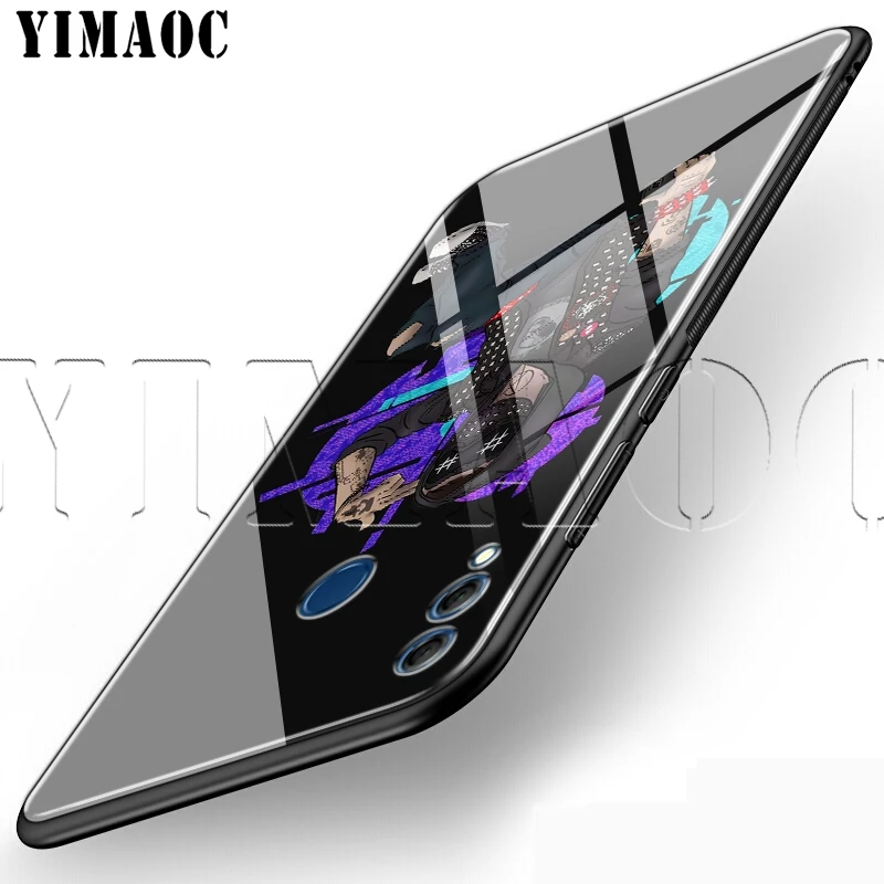 YIMAOC Watch Dogs ключ стеклянный чехол для Huawei Honor Mate 7A 8X 9 P10 P20 P30 Y6 Y9 P smart lite Pro 2018 2019 |