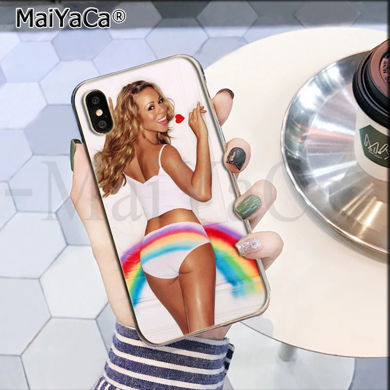 MaiYaCa Singer Mariah Carey роскошные высококачественные аксессуары для телефонов Чехол для Apple iPhone 8 7 6 6S Plus X XS max 5 5S SE XR