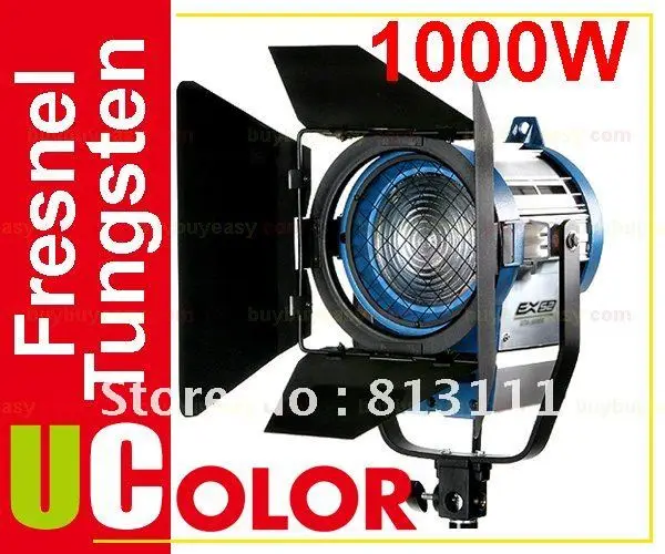 Nicefoto 1000 Вт 1K вольфрамовый прожектор с френелем для видео точечного освещения