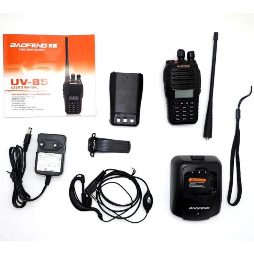 baofeng UV-B5 UV B5 UVB5 для cb рация 10 км автомобильная портативная рации ham радиостанция трансивер baufeng двухдиновая магнитола радиостанции boafeng walki talki двухдиапазонная uhf vhf стационарная радиолюбитель