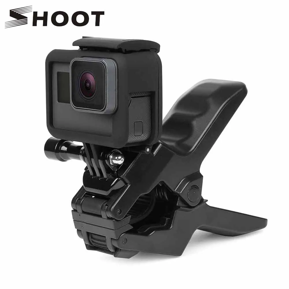 Зажим для GoPro Hero 9 8 7 6 5 Xiaomi Yi 4K Sjcam Eken H9r|for gopro hero|jaws flex goprosjcam accessories sj5000 |