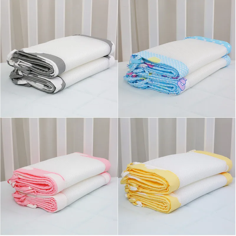 2 шт./компл. дышащее Летнее Детское постельное белье-бампер столкновение