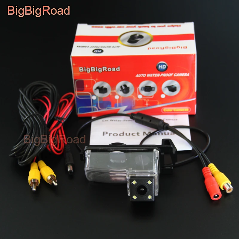 Резервная парковочная камера BigBigRoad для автомобиля заднего вида Nissan worthda 2005 2006 2008 /