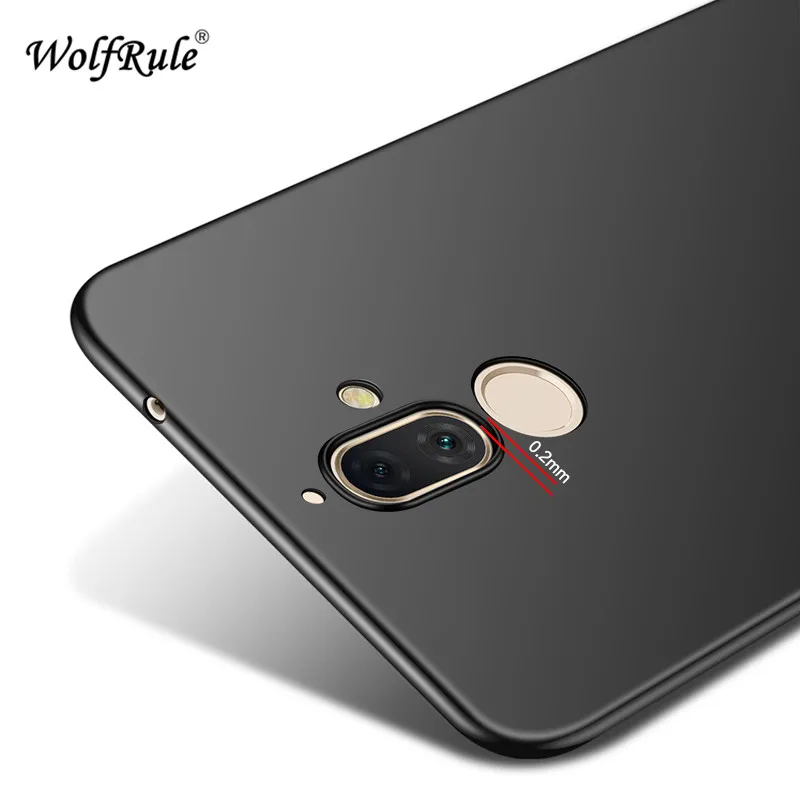 WolfRule sFor Case Nokia 7 Plus Capa Ultra-thin Smooth Back Protection Plastic PC For Cover Nokia7 > | Мобильные телефоны и