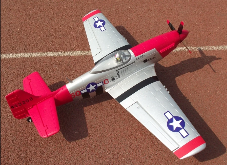 P51 Mustang Airplane 3S cool fly like a real machine II fighter PNP and KIT, P-51, P 51