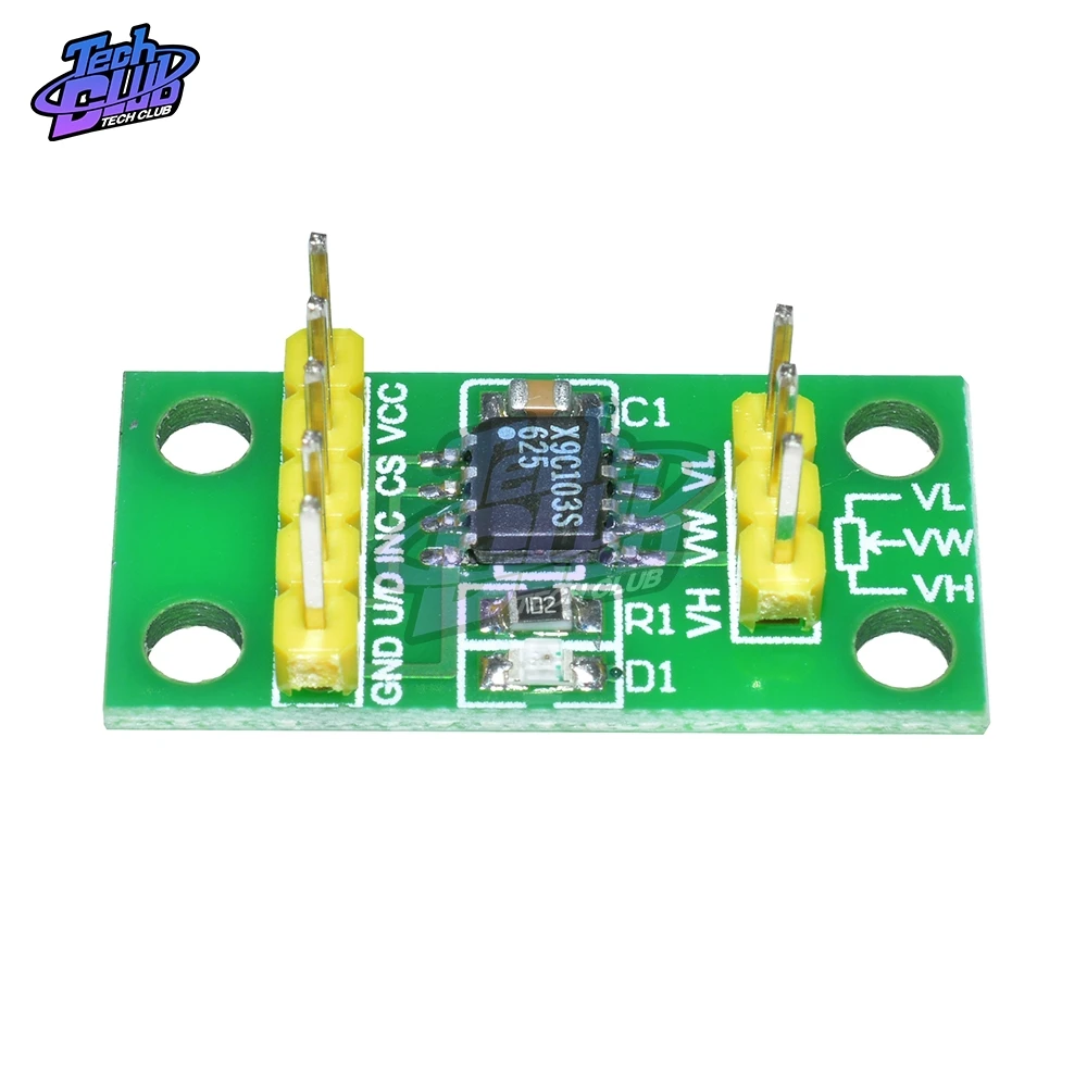 Цифровой потенциометр DC3V 5V X9C103S модуль платы для Arduino 10K Span комплект сделай сам
