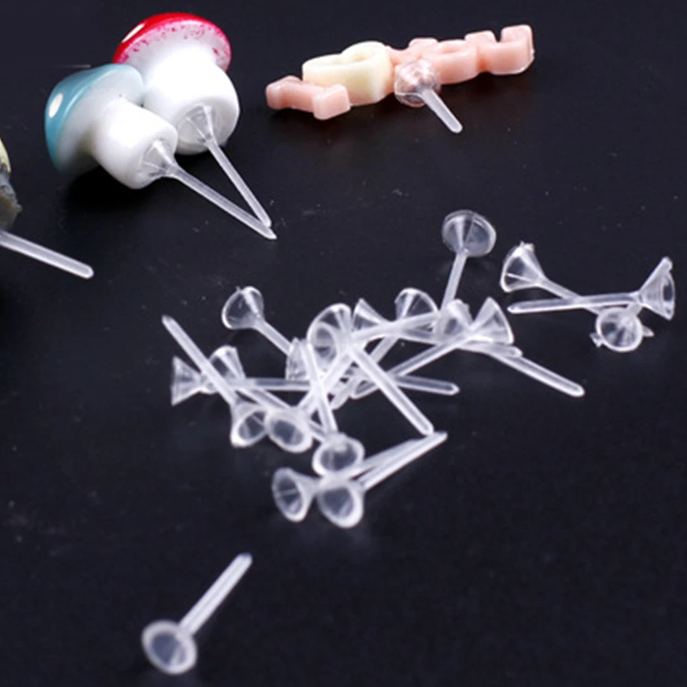 100 штук креативные поделки куклы Фикс иглы мини смола фея садовые горшки