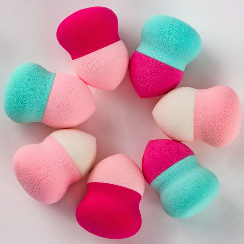 Смешивание Макияж Губка набор 4 шт. консилер Foundation косметическая пудра слоеные