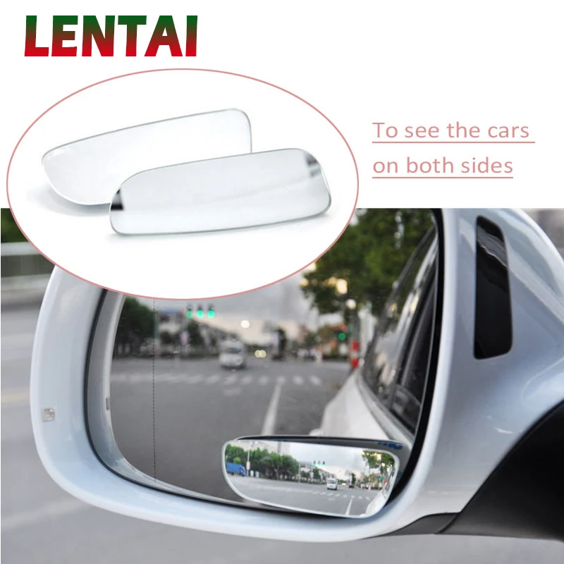 

OVERE 1Set Car Rearview Mirror 360 Wide-angle Lens For Seat Leon Ibiza Skoda Rapid Fabia Octavia Yeti Audi A3 A4 B8 B6 B7 A6 C5