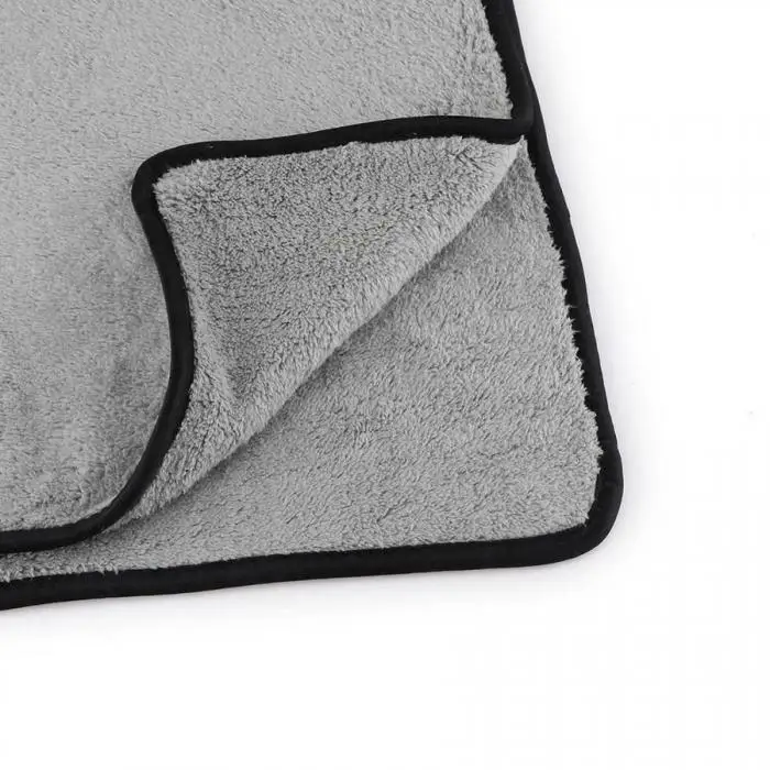 Плюшевое сушильное полотенце супер абсорбент тряпка для чистки автомобиля мягкая портативная быстрая сушка аксессуары для мытья автомобиля