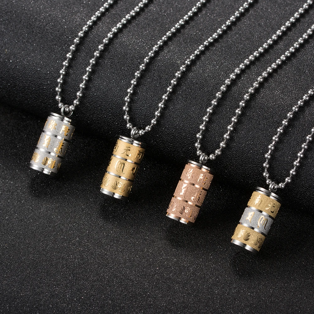 QFDZ136 Пара Ожерелье Воротник Largo титановые ожерелья и кулоны Colgante Hombre Sieraden на заказ
