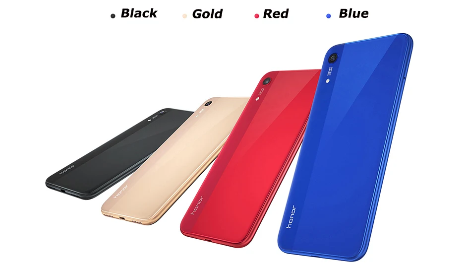 Новое поступление,, Honor 8A, 6,09 дюйма, MTK6765, Android 9,0, 8.0MP+ 13.0MP камера, 3020 мАч, разблокировка лица