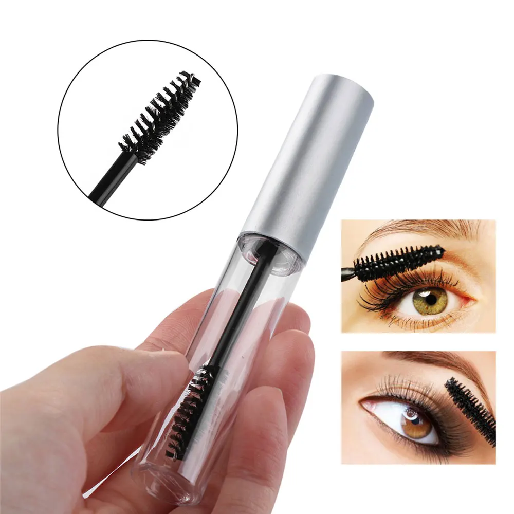 Empty Black Eyelash Tube Mascara Cream Vial Container Travel Storage Bottle Organizer Makeup Tool Accessories 3.5/10ml