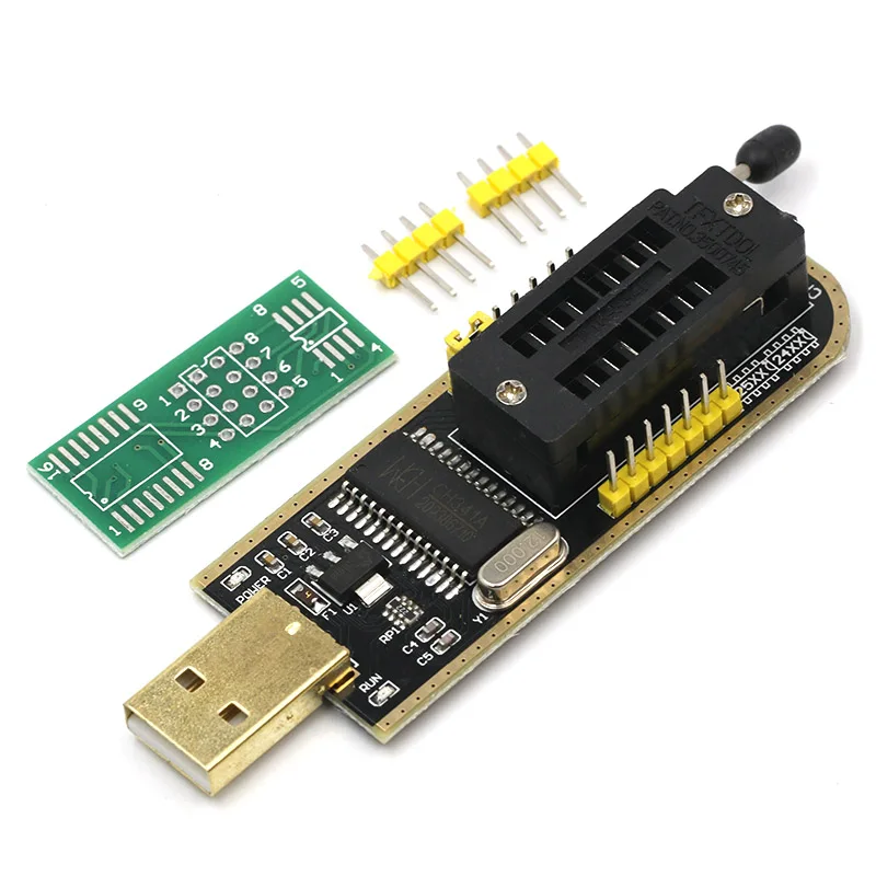 1 шт. CH341A 24 25 серии EEPROM Flash биос USB программатор с программным обеспечением и Драйвером