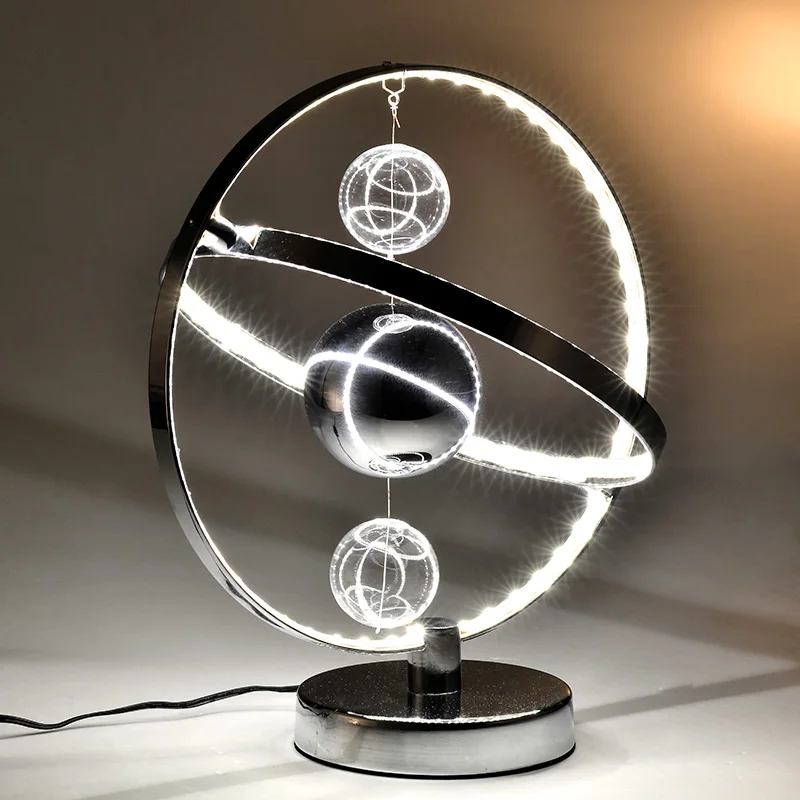 

Светильник креативный в стиле пост-модерн, Скандинавская простая прикроватная лампа для кабинета, спальни, американская настольная лампа, ...