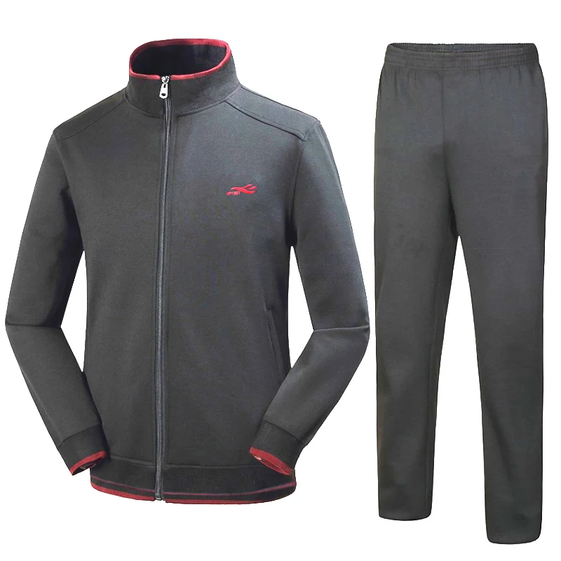 Мужские повседневные спортивные костюмы 2 шт. толстовки в стиле хип хоп с