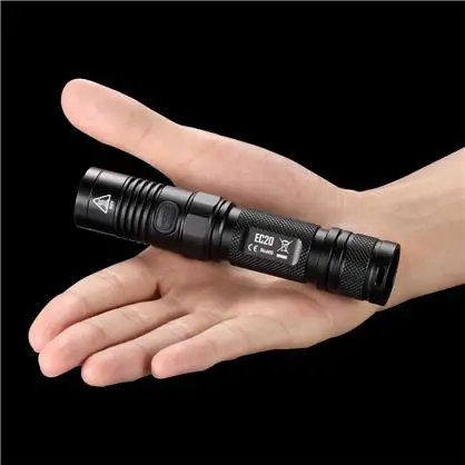 Вспышка Nitecore EC20 для работы одной рукой 960 люмен 4 режима ослепляющий яркий
