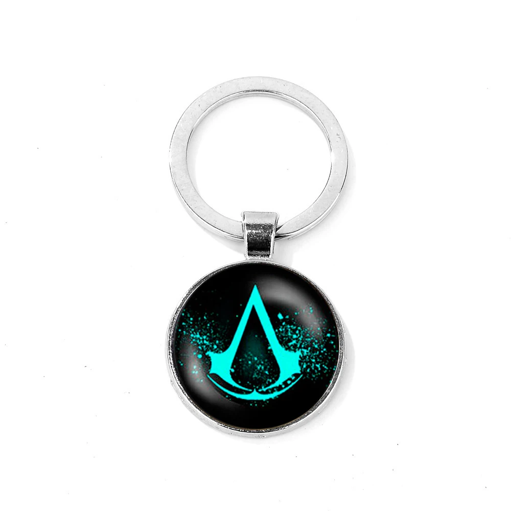 SIAN Fashion Эцио из Assassins Creed брелок Creed значок время драгоценный камень сплав игровой брелок для ключей фильм периферийный Сувенирный брелок Llaveros