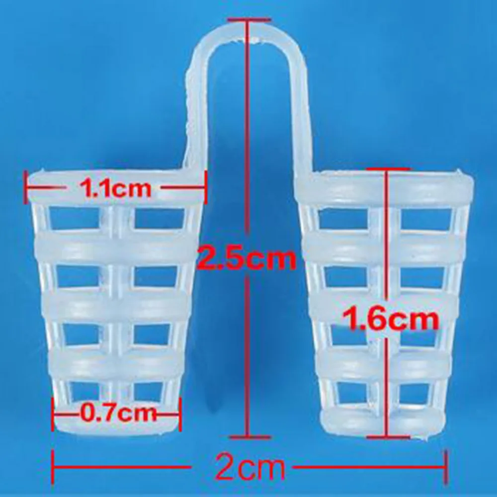 

4pcsNose Ear Clips Silicone Mini Stopper Treatment Snoring Anti Snoring Sleep Stopper