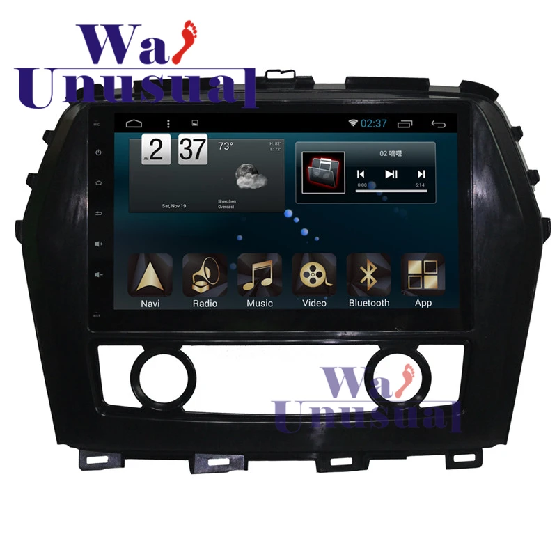 

WANUSUAL 10.1" Quad Core 32G 2G RAM Android 6.0 GPS Navigation Radio Player For Nissan Maxima 2016 With BT WIFI 3G 1024*600 Maps