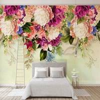 photo wallpapers modern american retro flower 3d large mural living room bedroom background wall covering waterproof wall paper