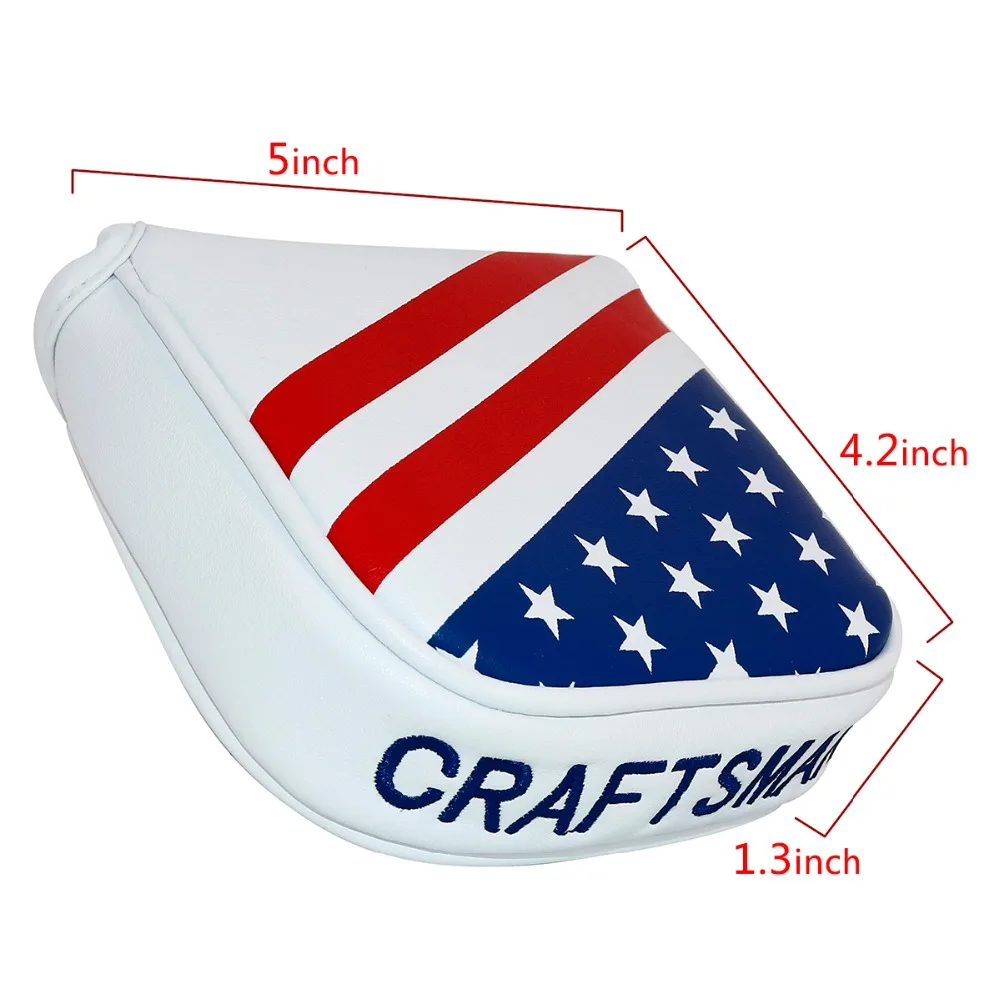 Ремесленный квадратный чехол с крышкой и магнитной застежкой американские