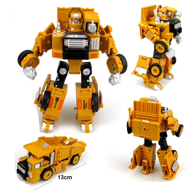 Трансформация Инженерная машина игрушка 2 в 1 сплав Модель Игрушки Роботы