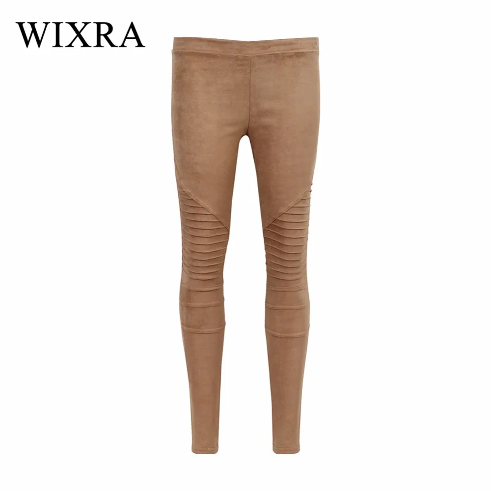 Базовые джинсы WIXRA облегающие замшевые джинсовые брюки в рубчик модные леггинсы