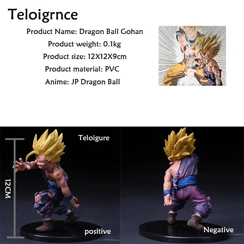 BJD аниме brinquedos Супер Saiyan Сон Гоку фигурка гохана 12 см Жемчуг дракона Z ПВХ Фигурки