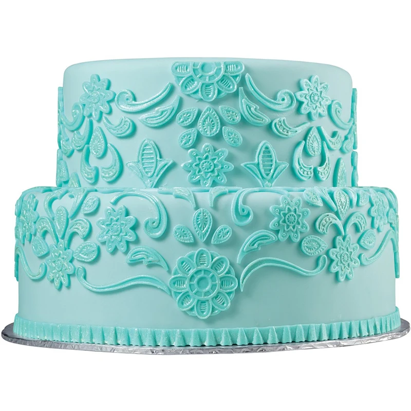 Вильтон Fondant (сахарная) и паста для жевательной резинки силиконовые формы