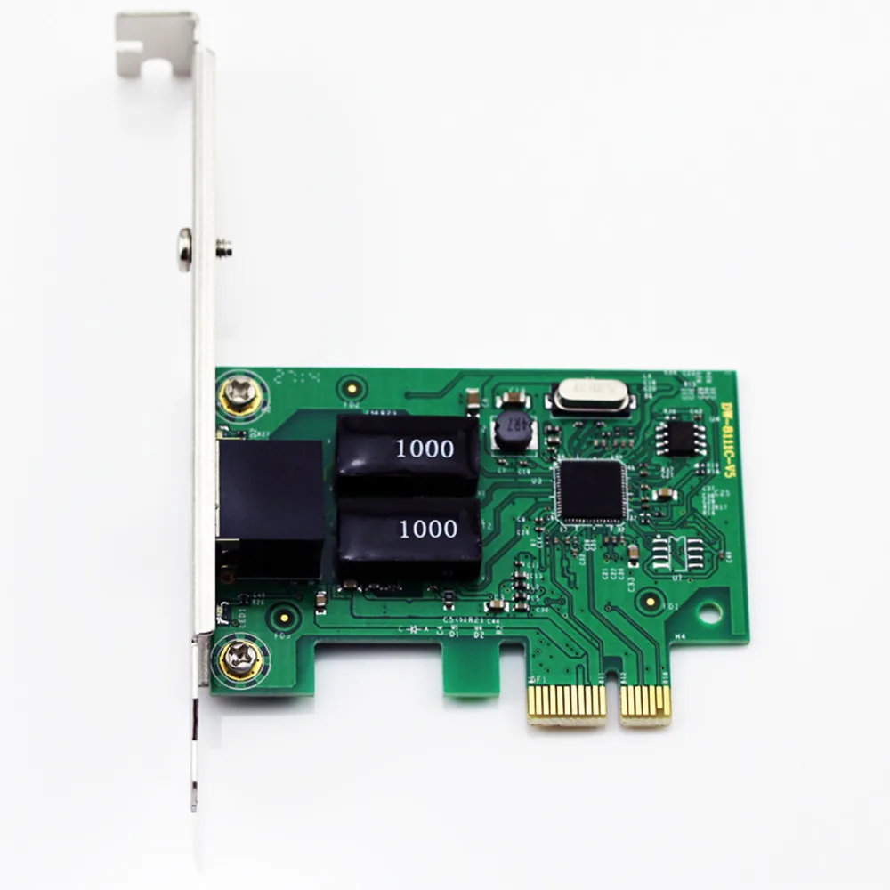1000 Мбит/с Gigabit Ethernet PCI Express E сетевая карта 10/100/1000 м RJ 45 RJ45 сетевой адаптер конвертер