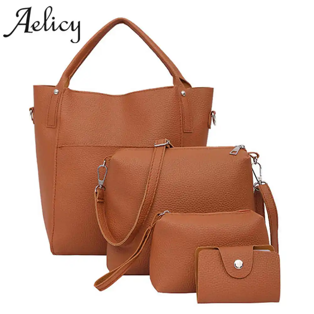 Сумка через плечо Aelicy 4 шт./компл.|handbags women famous|handbags famous brandsbrand handbags |