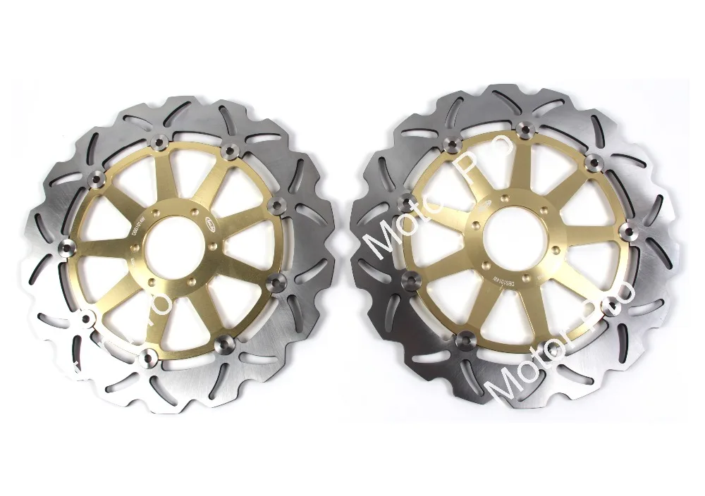 

2 PCS FOR DUCATI SS SUPERSPORT 800 2003 2004 2005 951 STRADA-SP 1988 1989 1990 1991 CNC Floating Front Brake Disc Rotor