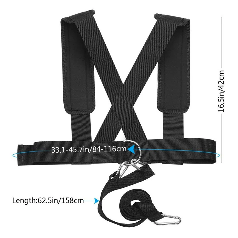 Высокая резинка для фитнеса упражнений плечевой ремень с сопротивлением весу и