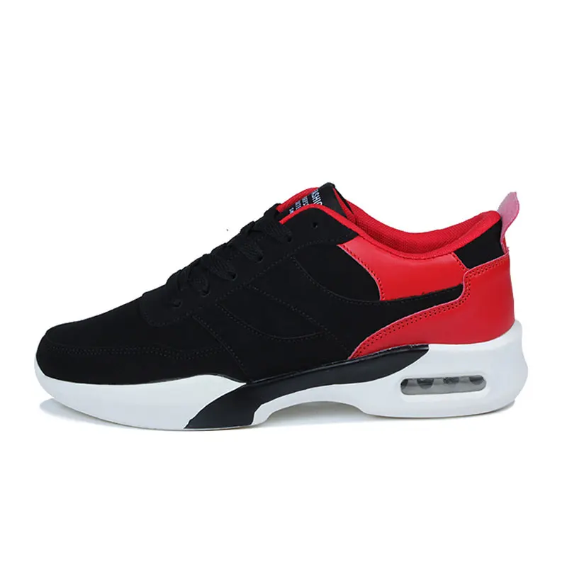 AYHKE Spring Summer Men Shoes Casual Sneakers Damping Air Cushion Black Red Male Footwear Comfort | Обувь