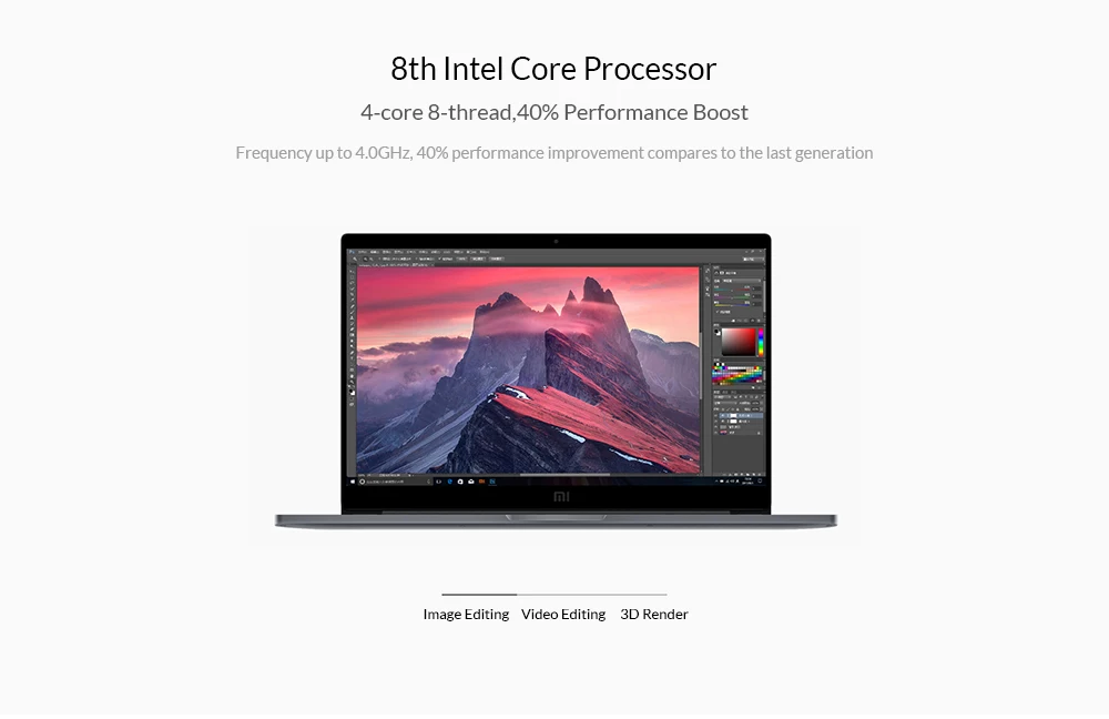 Оригинальный Xiaomi Mi ноутбук Pro 15 6 &quotноутбук с системой Windows 10 Intel i7 8550U