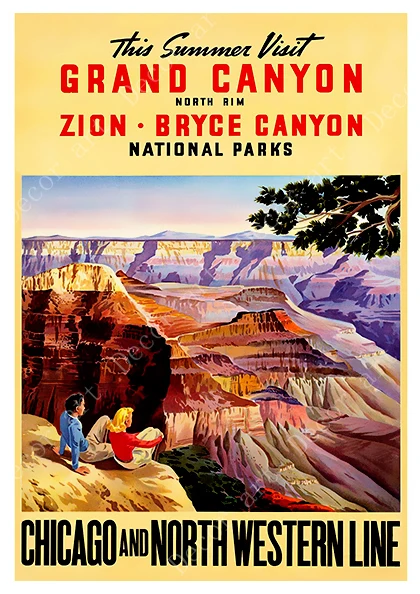 См. Америку Zion национальный парк Юта путешествия плакат холст картины Винтаж настенный плакат из крафт-бумаги с покрытием Наклейка на стену домашний Декор подарок