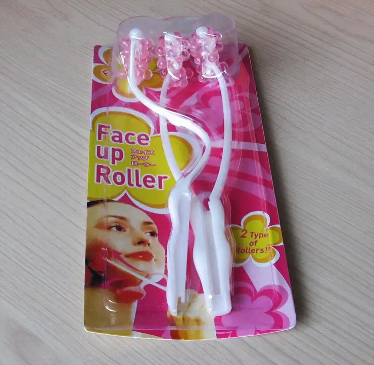 Высокое качество роликовый массаж для лица похудения снятия подбородка массажер